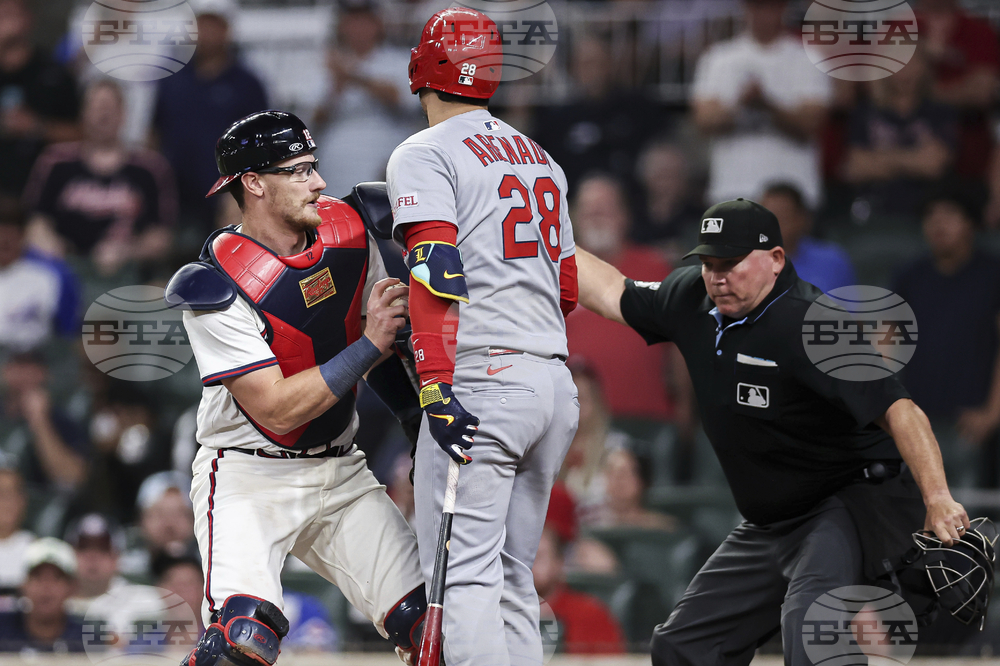 Cardinals Braves Baseball