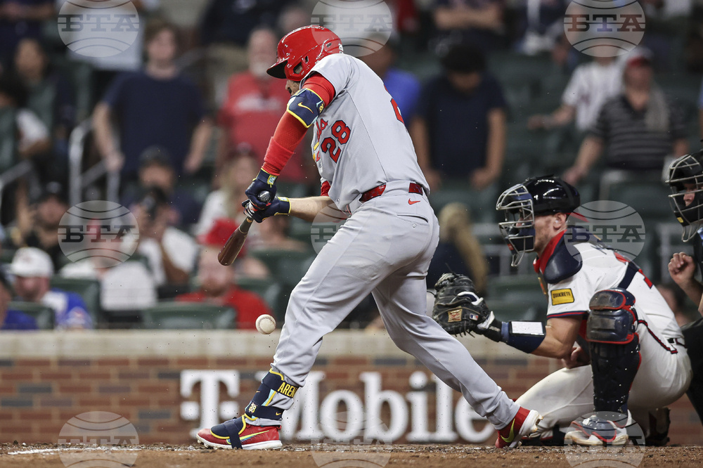 Cardinals Braves Baseball