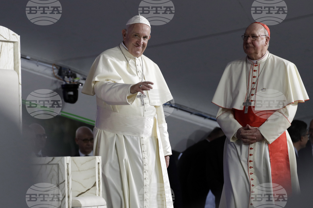Vatican Pope Francis Obit Camerlengo
