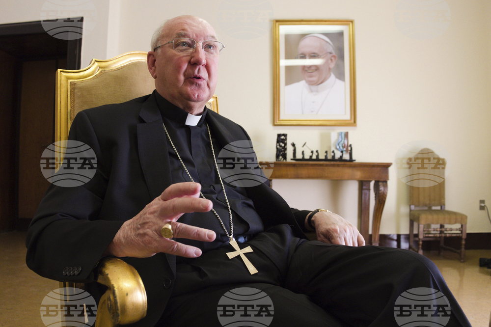 Vatican Pope Francis Obit Camerlengo