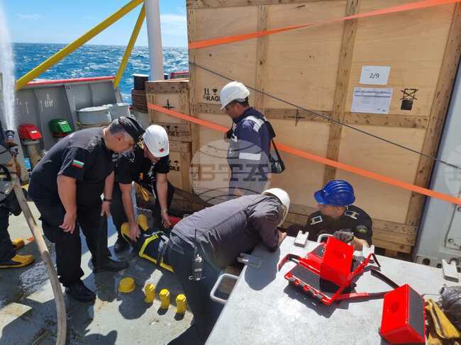 Day 44: A Fire-Fighting Exercise on the Way to Drake Passage