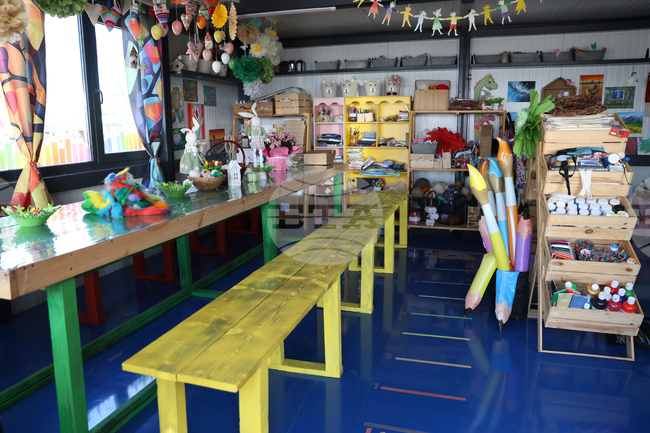 „Семенце доброта“ се казва новото пространство в центъра за защитена заетост „Градина вдъхновение“ в Божурище 