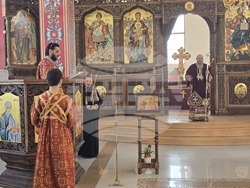 Тервел - Доростолски митрополит Яков - литургия