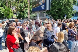 Република Северна Македония - протест на служителите от Министерството на културата в Северна Македония