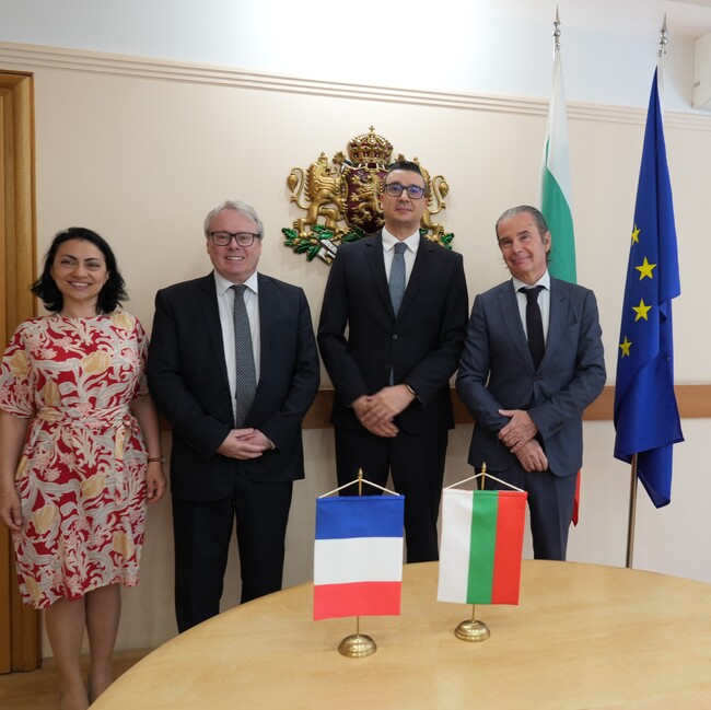 Economy Minister Dilov Highlights Positive Developments of Bulgarian-French Economic Relations
