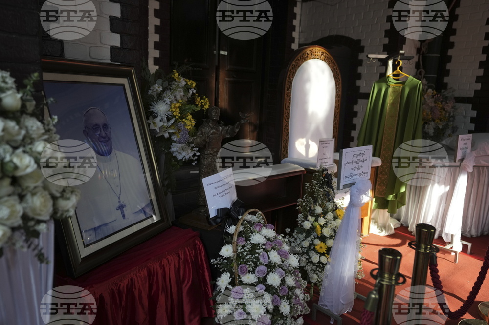 Myanmar Obit Pope Francis Global Reax