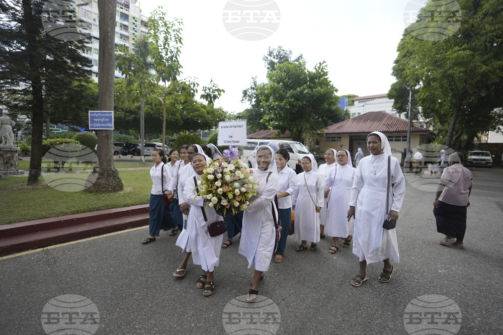 Myanmar Obit Pope Francis Global Reax