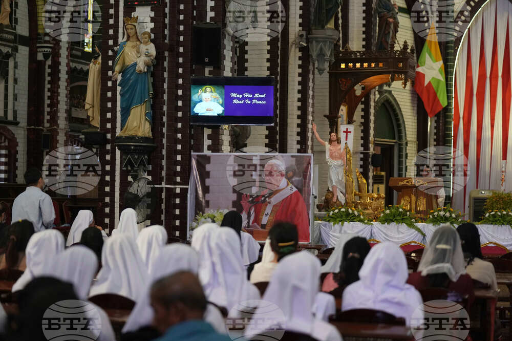 Myanmar Obit Pope Francis Global Reax