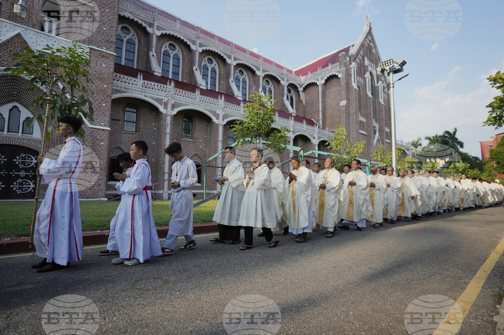 Myanmar Obit Pope Francis Global Reax