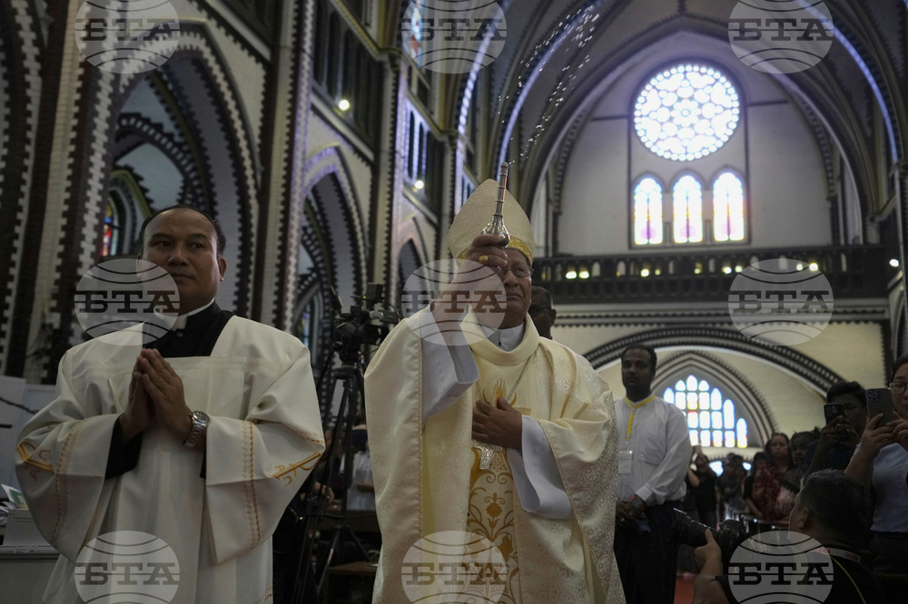 Myanmar Obit Pope Francis Global Reax