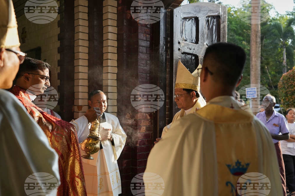 Myanmar Obit Pope Francis Global Reax