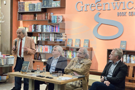 Книжен център „Гринуич“ - проф. Михаил Неделчев - представяне на книга