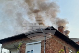 Пловдив - пожар - къща