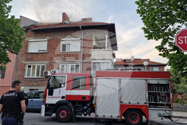 Пловдив - пожар - къща