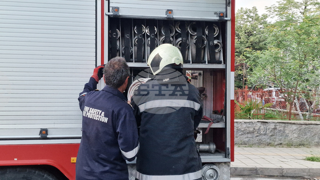 Пожар в района на местността “Иканталъка” между Балчик и Каварна е възникнал следобед