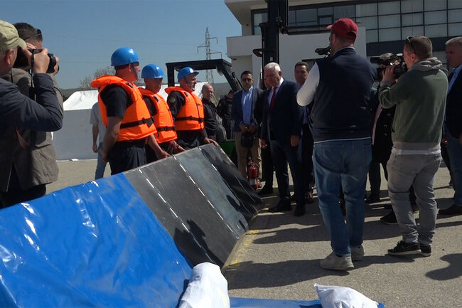 КосоваПрес: Седмицата на Агенцията за управление на извънредни ситуации представя противопожарно оборудване