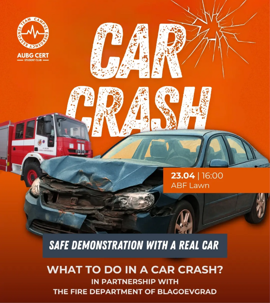 Симулация на катастрофа на живо: учение от студенти в АУБ, РДПБЗН и ЦСМП ще покаже как се реагира в реална кризисна ситуация