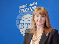 Национален пресклуб на БТА София - пресконференция - Дияна Георгиева
