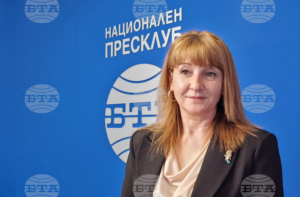 Национален пресклуб на БТА София - пресконференция - Дияна Георгиева