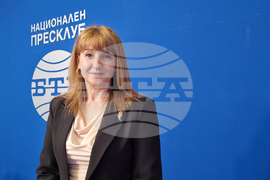 Национален пресклуб на БТА София - пресконференция - Дияна Георгиева