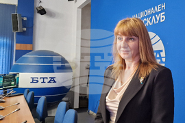Национален пресклуб на БТА София - пресконференция - Дияна Георгиева