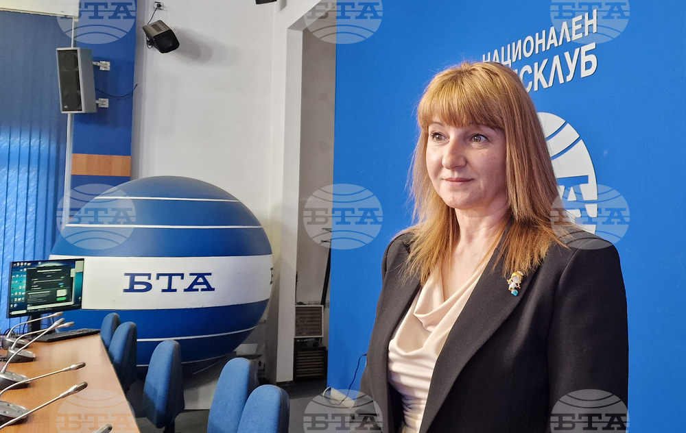 Национален пресклуб на БТА София - пресконференция - Дияна Георгиева