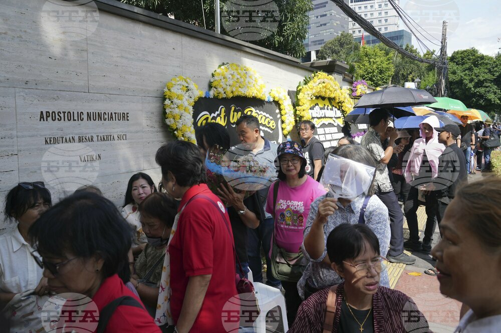 Indonesia Obit Pope Francis Global Reax
