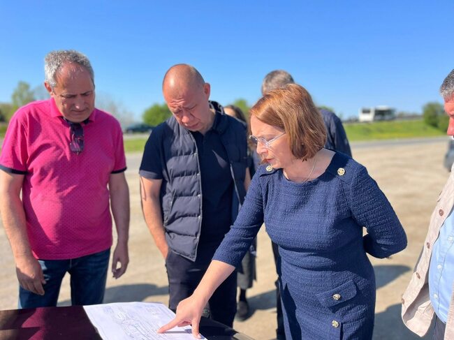 Започна изграждането на западния вход на Казанлък