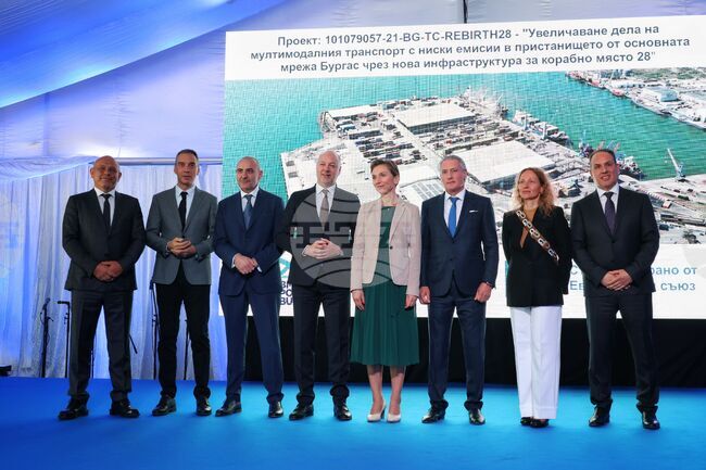 Бургас - пристанище - Росен Желязков - посещение