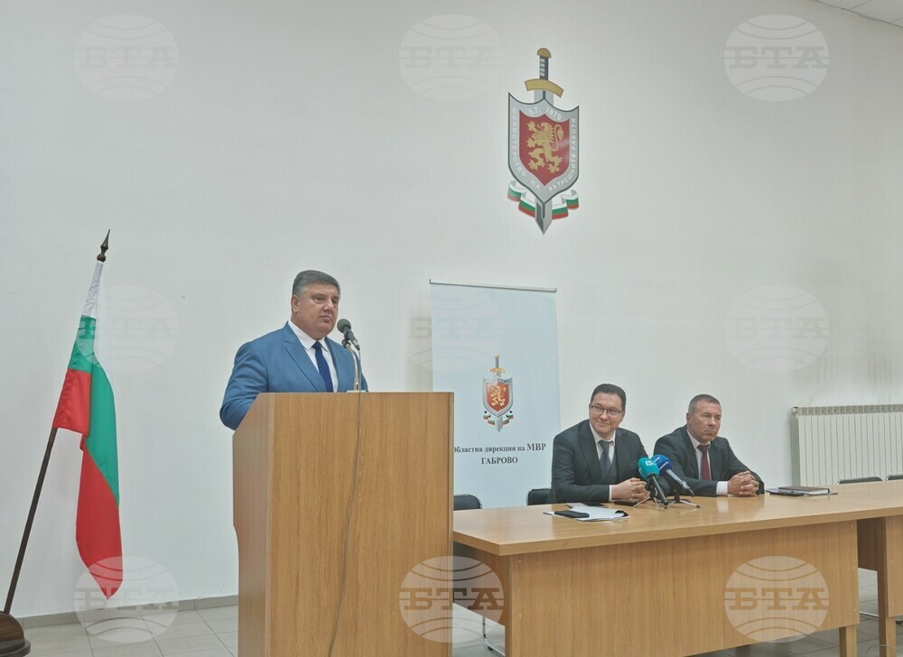 Отчита се намаляване на престъпността за миналата година в област Габрово, посочи старши комисар Пламен Иванов