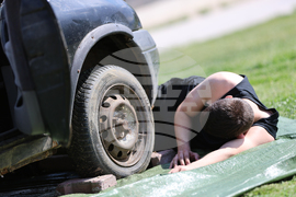 Благоевград - Американски университет - пожаро-тактическо учение