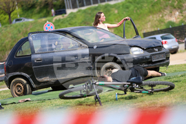 Благоевград - Американски университет - пожаро-тактическо учение