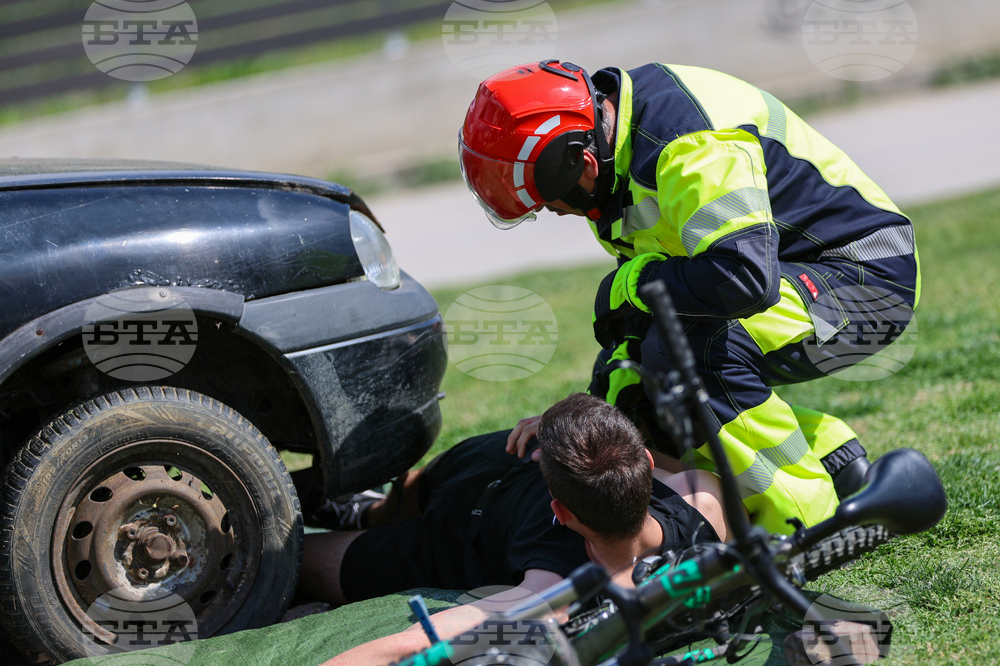 Благоевград - Американски университет - пожаро-тактическо учение