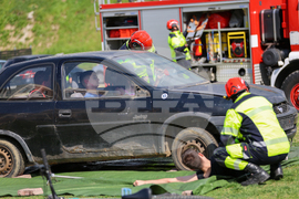 Благоевград - Американски университет - пожаро-тактическо учение