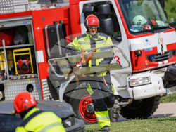 Благоевград - Американски университет - пожаро-тактическо учение
