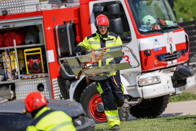 Благоевград - Американски университет - пожаро-тактическо учение