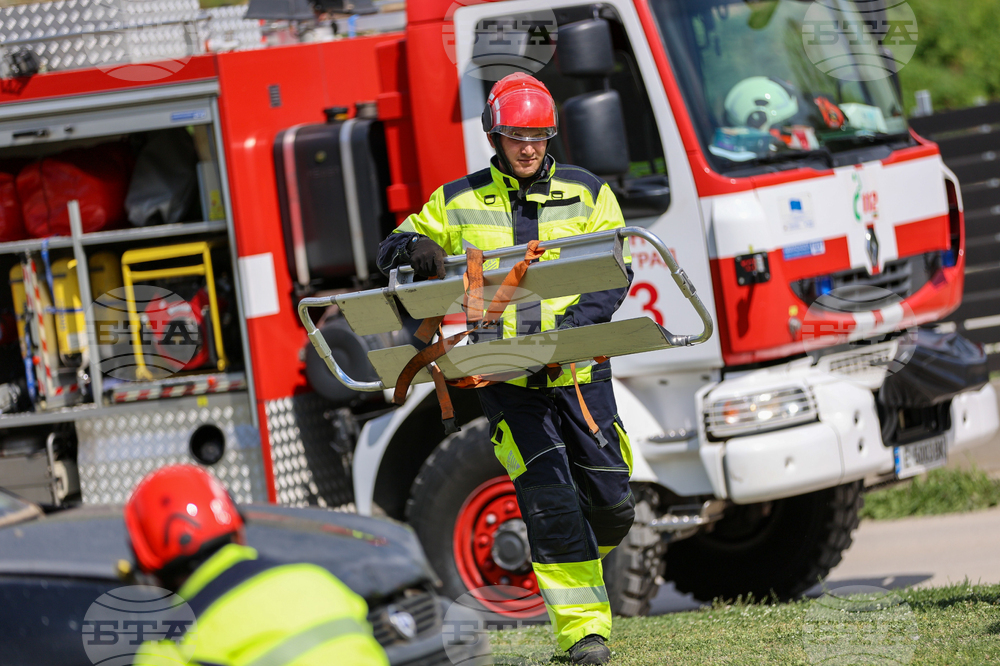 Благоевград - Американски университет - пожаро-тактическо учение