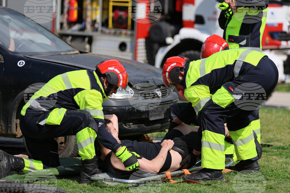 Благоевград - Американски университет - пожаро-тактическо учение