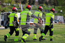 Благоевград - Американски университет - пожаро-тактическо учение