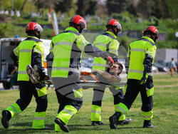 Благоевград - Американски университет - пожаро-тактическо учение