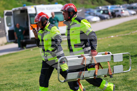 Благоевград - Американски университет - пожаро-тактическо учение