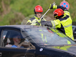 Благоевград - Американски университет - пожаро-тактическо учение