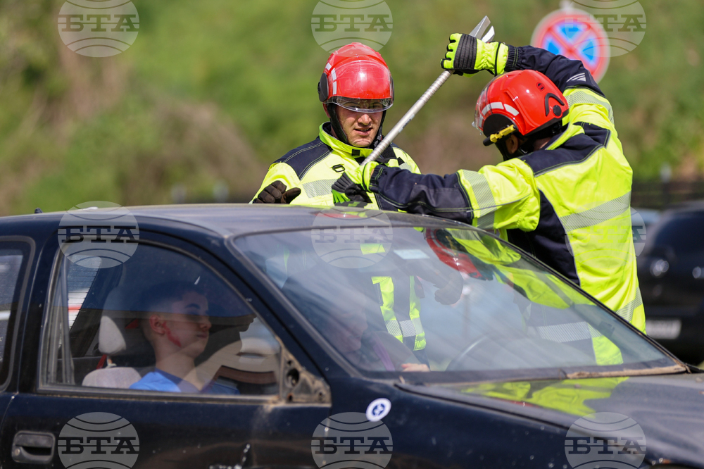 Благоевград - Американски университет - пожаро-тактическо учение