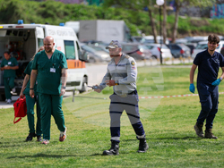 Благоевград - Американски университет - пожаро-тактическо учение