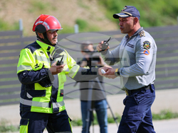 Благоевград - Американски университет - пожаро-тактическо учение