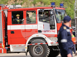 Благоевград - Американски университет - пожаро-тактическо учение