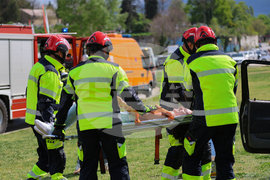 Благоевград - Американски университет - пожаро-тактическо учение