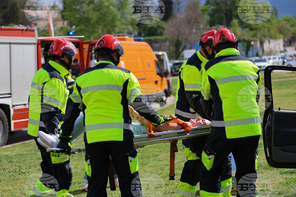 Благоевград - Американски университет - пожаро-тактическо учение