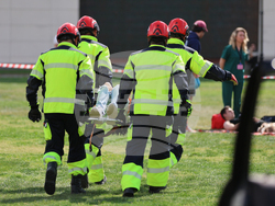 Благоевград - Американски университет - пожаро-тактическо учение