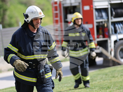 Благоевград - Американски университет - пожаро-тактическо учение